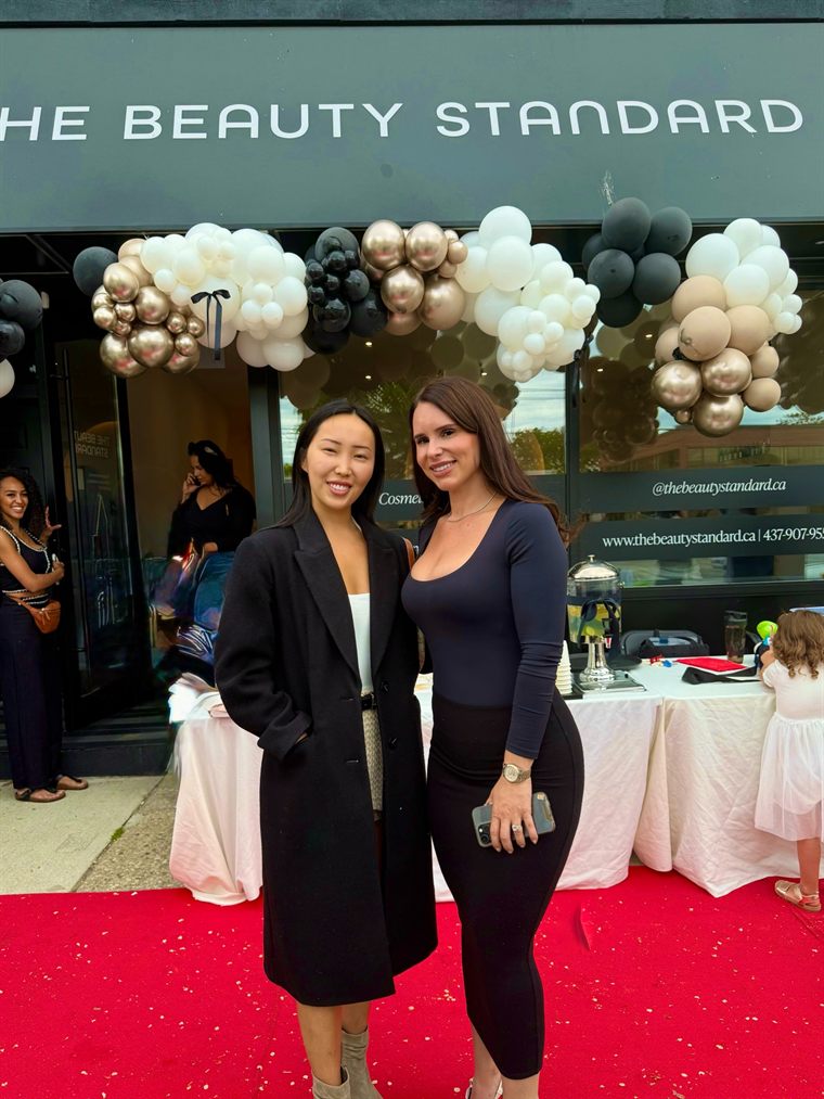 Vanessa Kay at The Beauty Standard clinic in Toronto
